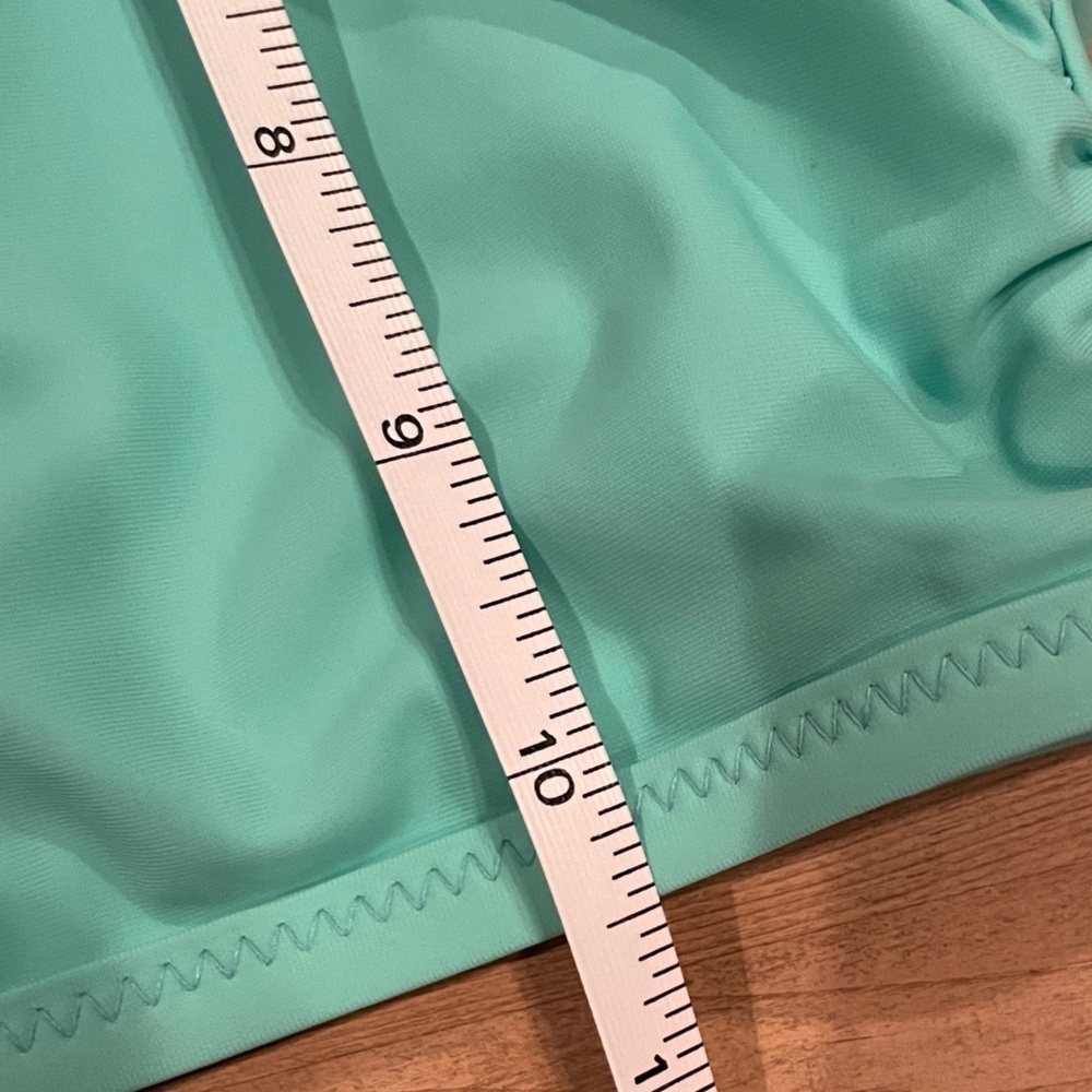 NWOT Red Carter Turquoise Cut Out & Open Back bikini Top XST Boho Beach Festival - Picture 5 of 6